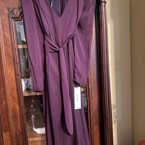 Calvin Klein Aubergine Dress